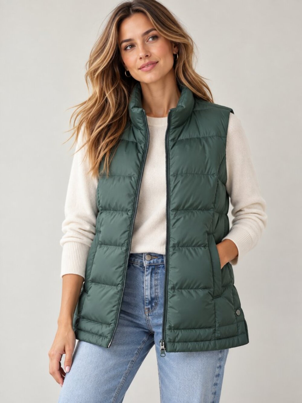 J.Jill Down Puffer Vest – Women's Size S